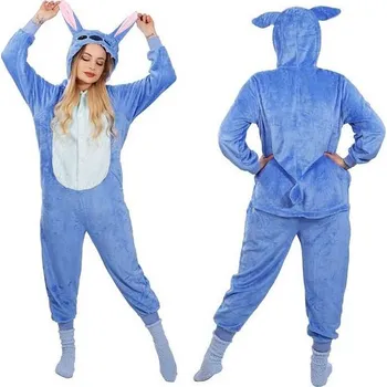 Dámské pyžamo Pyžamo Kigurumi Sticth modré, vel. M SPRINGOS