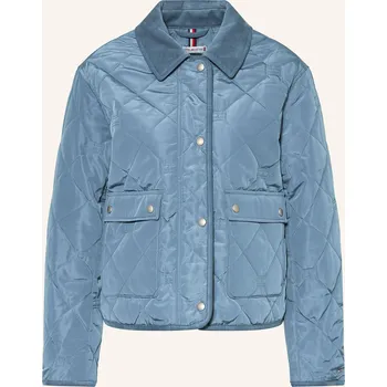 Tommy Hilfiger Dámská Prošívaná Bunda, tmavě modrá, 36