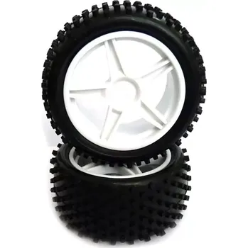 RC náhradní díl Himoto Gumy nalepené – Buggy 1:10, zadní, 2ks. (bílé)