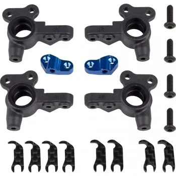 RC náhradní díl Associated B7 FT set předních těhlic s nastavitelným KPI