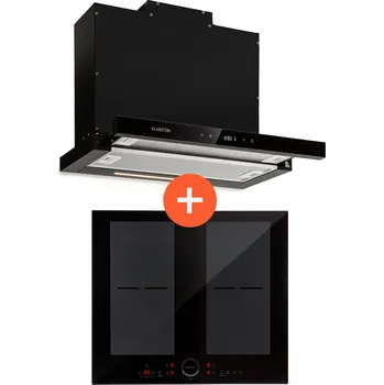 Varná deska Klarstein Gourmet duo, digestoř a indukční varná deska, výkonné a moderní (60003284)