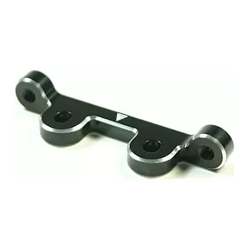 RC náhradní díl SWORKz černá hliníková spojovací tyč řízení, 1 ks.