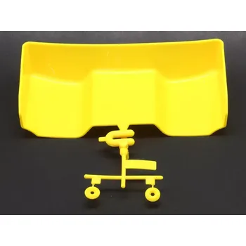 RC náhradní díl SWORKz S104 zadní plastové křídlo, žluté