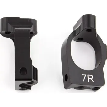 RC náhradní díl Associated B64 alu 7° přední C-HUB, pár