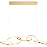 Redo 01-3392 - LED Stmívatelný lustr na lanku BIAS LED/120W/230V zlatá