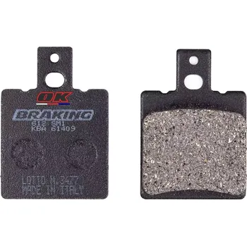 Brzdová destička Braking (Itálie) Zadní brzdové destičky Braking 612SM1 - Moto Guzzi Nevada 750, 750ccm - 91-02