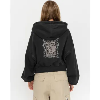 Dámská mikina Volcom Fa Vaderetro HD (vintage black) S, černá