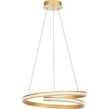 Redo 01-4361 - LED Stmívatelný lustr na lanku TORSION LED/40W/230V zlatá