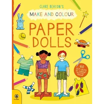 Make & Colour Paper Dolls - Beaton, Clare