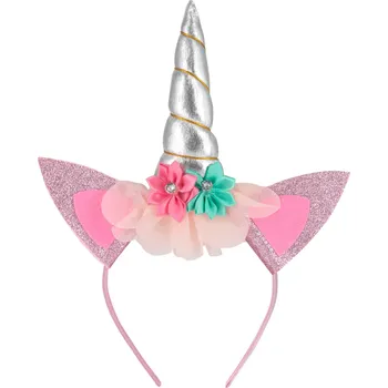 Čelenka Čelenka Jednorožec se stříbrným rohem