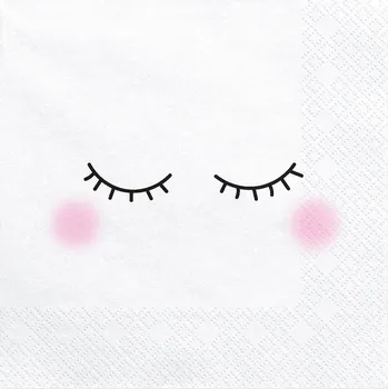 Papírový ubrousek Ubrousky Spící oči 20 ks