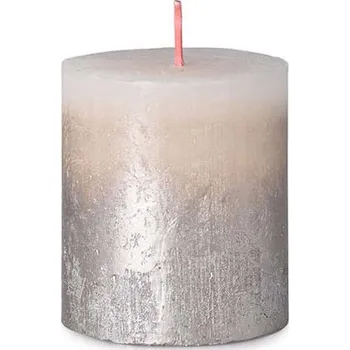 Svíčka Svíčka Rustic Sunset válec 68x80 mm Motiv: Soft Pearl + Champagne