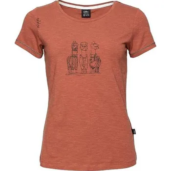 Dámská móda Chillaz Gandia Alpaca Gang Winter triko kr. rukáv, oranžová, M (38)