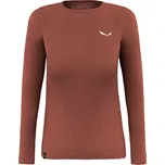 Triko SALEWA ZEBRU MED WARM AMR W L/S TEE. Lady velikost M
