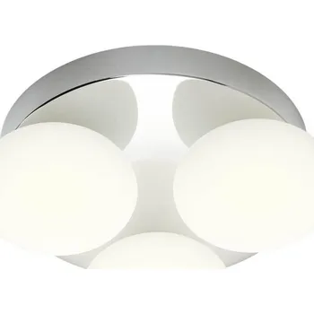 Koupelnové svítidlo Redo 01-4306 - LED Koupelnové stropní svítidlo OVUM 3xLED/5W/230V IP44 chrom