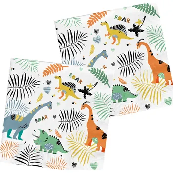 Papírový ubrousek Ubrousky Dinosauři 20 ks