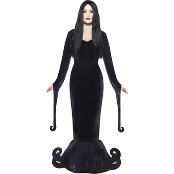 Karnevalový kostým Kostým Morticia černý vel. S