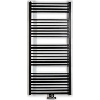 Radiátor Thermal Trend KQ 750 x 1320 kombinovaný topný žebřík, středové připojení KQ 750/1320 SP antracit/černá Barva: Černá