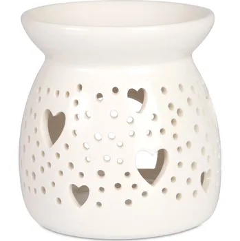 Aroma lampa Porcelánová aromalampa - Srdíčka
