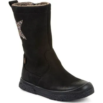 Chlapecké sněhule Zimní bota Froddo Pulse Tex Star G3160256 Black 34