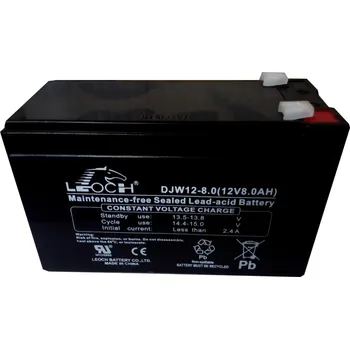 Záložní baterie Eurocase NP8-12 12V, 8Ah - náhradní baterie pro UPS NP8-12