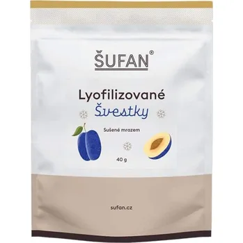 Sušené ovoce Šufan Švestky lyofilizované 40 g