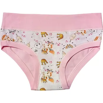 Dívčí kalhotky s obrázkem Emy Bimba B2950 orchidea velikost 5