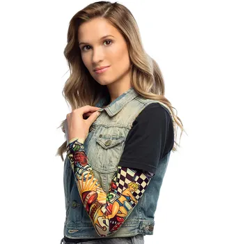 Karnevalový kostým Rukáv s tetováním Gambler