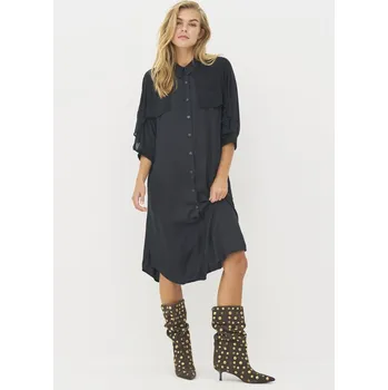 Dámské šaty Šaty Nu Denmark 8620-23 černé s korálkovou výšivkou Velikost: 34