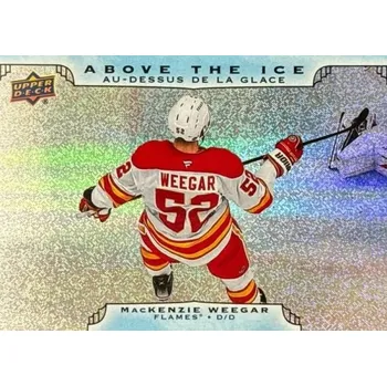 Karetní hra insert karta MacKENZIE WEEGAR 25-26 Tim Hortons Above the Ice číslo AI-17