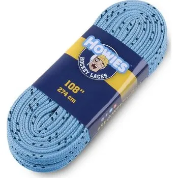 Světle modré textilní tkaničky Howies Velikost: 120" | 304 cm