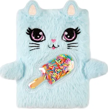 Blok Plyšový blok - Kočka s nanukem