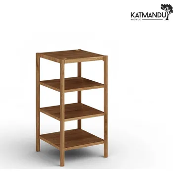 Knihovna KATMANDU Střední dubový regál Campi