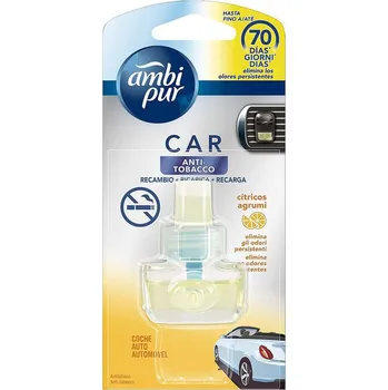 Vůně do auta AMBI PUR CAR FRESH ESCAPES ANTITABAC NÁPLŇ 7 ML