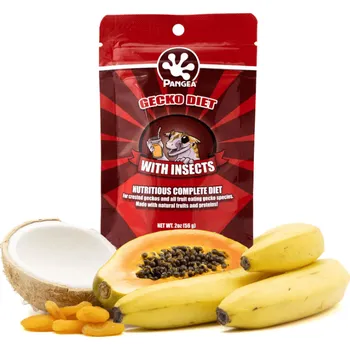 Krmivo pro terarijní zvíře Pangea Gecko Diet INSECTS Hmotnost: 228 g