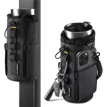 Držák do auta Spigen Tumbler Bag Držák lahve a telefonu do posilovny černá (AFA09382)