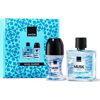 Pánský parfém AVON Musk Marine EdT Set 125 ml