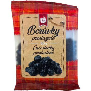 Sušené ovoce IBK TRADE Borůvky sušené proslazené 50g
