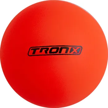 Oranžový hokejbalový míček s nízkým odskokem TronX Barva míčku: Oranžový