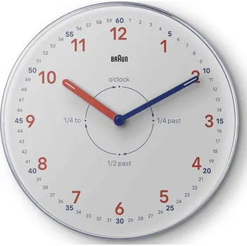 Hodiny Nástěnné hodiny Braun Time Teacher BC26TW
