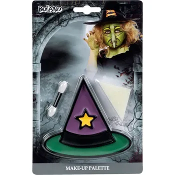 Karnevalový doplněk Sada barev na obličej mini Čarodějnice