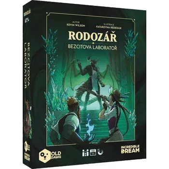 Desková hra Rodozář: Bezcitova laboratoř