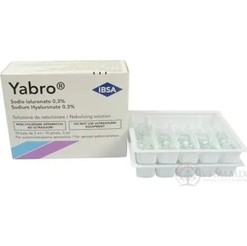Nosní sprej Yabro roztok k rozprašování s kyselinou hyaluronovou 0,3%, sterilní 10x3 ml (30 ml)