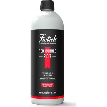 Autošampón Fictech 207 Red Bubble 1 l - pH neutrální šampon