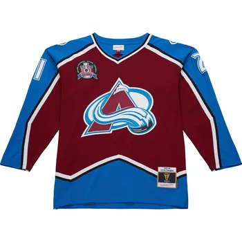 Mitchell & Ness Pánský dres Peter Forsberg Colorado Avalanche 1995 NHL Dark Jersey Velikost: L