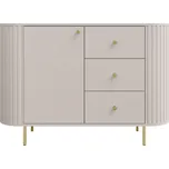 Stolarz Lempert Komoda OVALIO 1F 3S Zvolte dekor: Pískově béžová