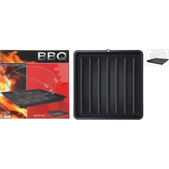 Matgroup Tác na mytí BBQ roštů a náčiní, 67x67x6cm PH ČER