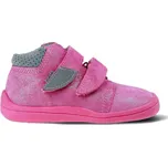 BEDA CELOROČNÍ VELUR BF0001/W/M/TS/2 JANETTE - užší pata | Dětské celoroční barefoot boty - 25