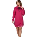 Italy Moda Dámská oversize mikina IZABELA Barva: Fuchsiová