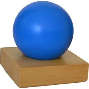 Dřevěná hračka Moyo Montessori Koule s podstavcem